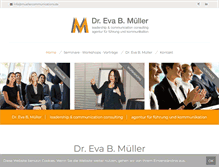 Tablet Screenshot of muellercommunications.de